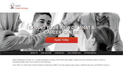 Desktop Screenshot of mmccareers.com